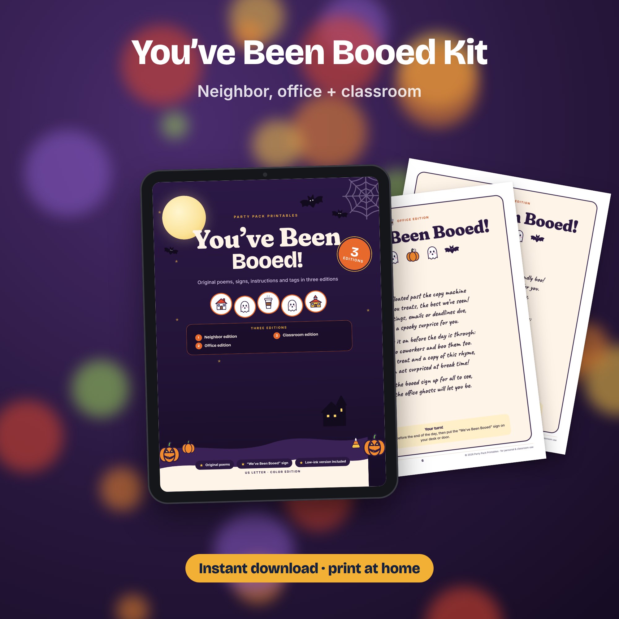 You’ve Been Booed Kit, preview 4 of 4 (opens full size)